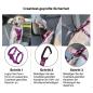 Preview: Kurgo Enhanced Strenght Tru-Fit-Smart Harness (incl. Seat Belt Tether) Purple Gr. M Preview: Kurgo Enhanced Strenght Tru-Fit-Smart Harness (incl. Seat Belt Tether) Purple Gr. M